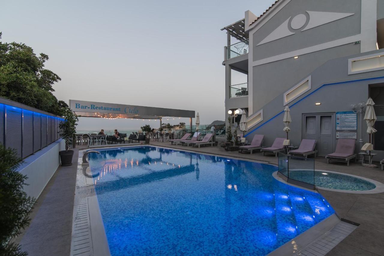 Denise Beach Hotel Laganas Exterior foto
